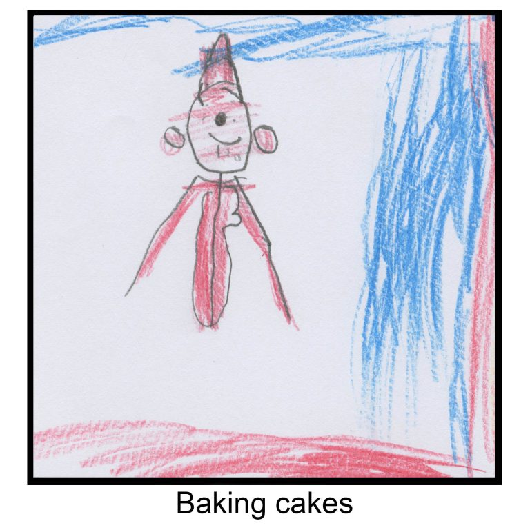 Baking cakes